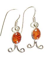 Amber Earrings