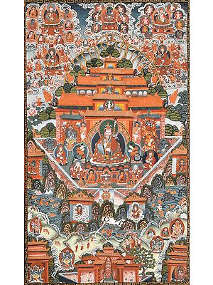 Museum Quality - Paradise of Padmasambhava (Tibetan Buddhist)