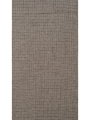 String-Gray Tweed Woven Wool Fabric from Himachal Pradesh