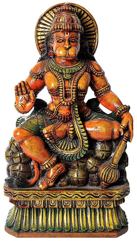 Seated Bhagawan Hanuman