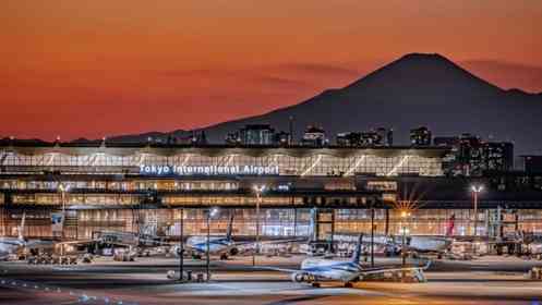 「ただ乗り降りするんじゃもったいない」　冬の羽田空港に広がる〝マジックアワーの絶景〟に1.6万人釘づけ