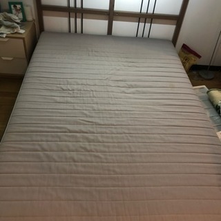 イケアIKEA sultan tarstaマットレスパッド ダブ...