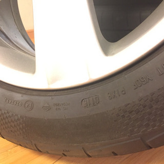 [値下げ]プジョー307 純正アルミ 205/55R 16インチ 4本セットの画像