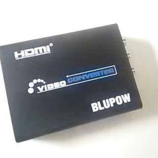 BLUPOW HDMI to コンポジット/S端子 変換器