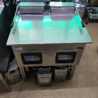 中古　マルゼン　電気フライヤー　フライヤー　揚げ物　13L(W)...