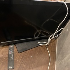 あまり使っていないテレビ