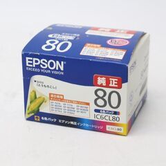 490)【期限切れ/未開封】EPSON IC6CL80 純正80...