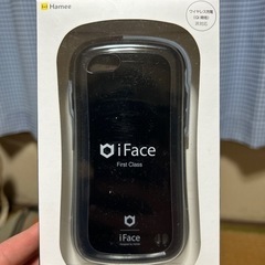 値下げしました、iPhone用スマホケースiFace（ブラック）