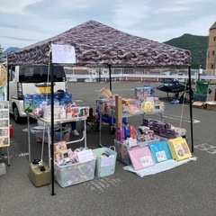 富士山駅のフリマ