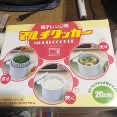 電子レンジ用　マルチクッカー値下げします(^^)