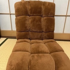 もこもこ座椅子の画像