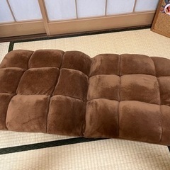 もこもこ座椅子の画像