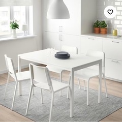 7/16〜お引き取りできます。IKEA ダイニングテーブルセット　美品