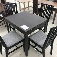 ★ジモティ割あり★ IKEA ダイニングテーブルセット ダークブ...