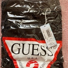 未使用　GUESS 黒Tシャツ　Lサイズ