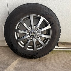 【美品 4本セット】スタッドレスタイヤ 145/80R13 NBOX