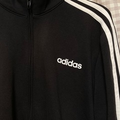 【中古】adidas Track Suit メンズ トラックスーツ ブラックの画像