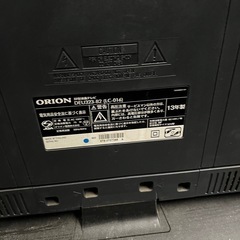 ORION オリオン　液晶テレビ　DEU323-B2 (LC-016)　2013年製　32V型の画像