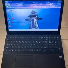 VAIO ノートパソコン Corei5 8GBメモリー 新品SS...