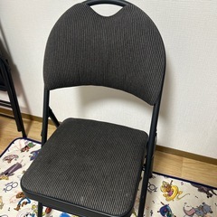 コストコ購入  折りたたみパイプ椅子 2個セットの画像