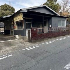 工場用倉庫付き、戸建て住宅