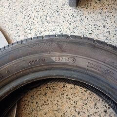 工賃込 ほぼ新品溝 155/65R13 DUNLOP夏ﾀｲﾔ 2本の画像