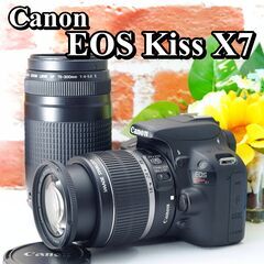 【全国送料無料】Canon EOS Kiss X7 ✨超望遠レン...