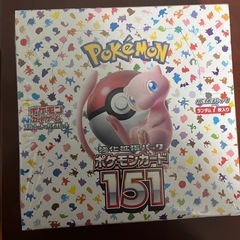 【新品シュリンク付き】ポケモンカード151　