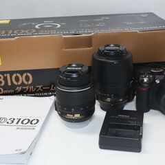 【現状品】Nikon/D3100//ダブルズームキット/デジタル...