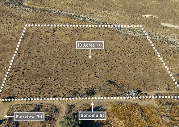 10 Acres of Residential Land for Sale in Hinkley, California