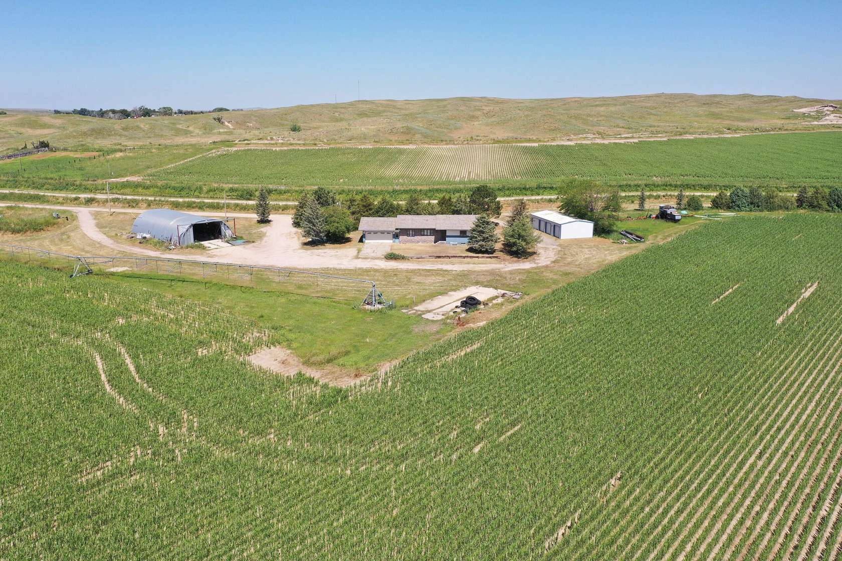 375 Acres of Improved Agricultural Land for Sale in Minatare, Nebraska