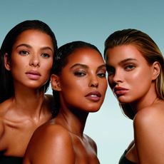 models wearing makeupbymario softsculpt bronzing serum