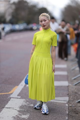 Chunky Sneakers street style, spring/summer 2024