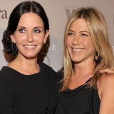 Courteney Cox and Jennifer Aniston