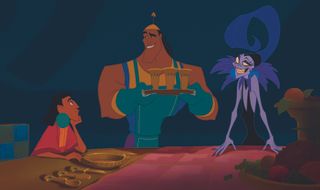 A still from the movie 'The Emperor's New Groove'