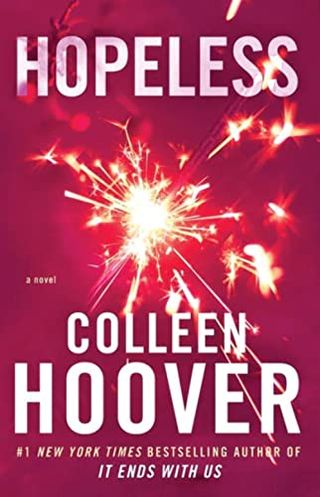 'Hopeless' book cover by Colleen Hoover