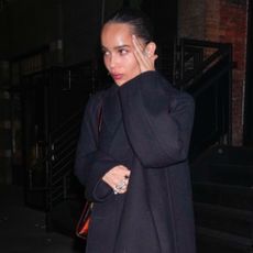 Zoe Kravitz is seen on November 8, 2024 in New York City. 