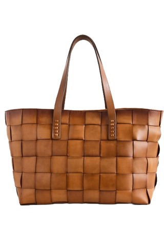 Dragon Diffusion Japan Woven Leather Tote Bag 