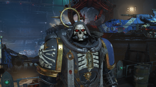 Chaplain Quintus in Warhammer 40,000: Space Marine 2