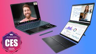 ASUS Zenbook DUO and Yoga Book 9i 14 at CES 2025