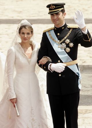 celebrity wedding - felipe letizia