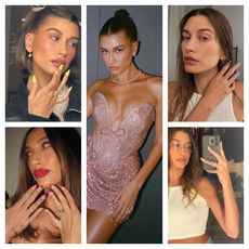 hailey bieber best nails