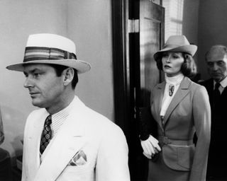 jack nicholson and faye dunaway in Chinatown