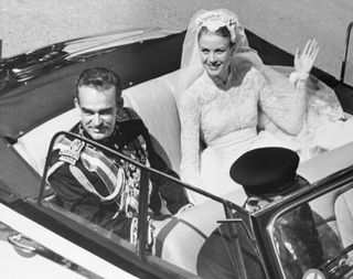 celebrity weddings - Grace Kelly Prince Rainier