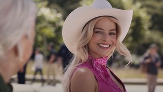 Margot Robbie as Barbie in Barbie (2023)