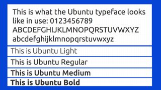 Best free fonts: Sample of Ubuntu