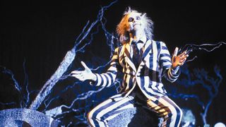 Michael Keaton in the movie Beetlejuice.