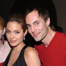 Angelina Jolie and her brother, James Haven