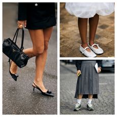 women wearing summer work shoes 