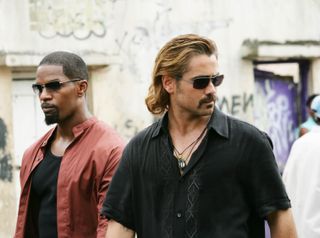 jamie foxx and colin farrell in Miami vice